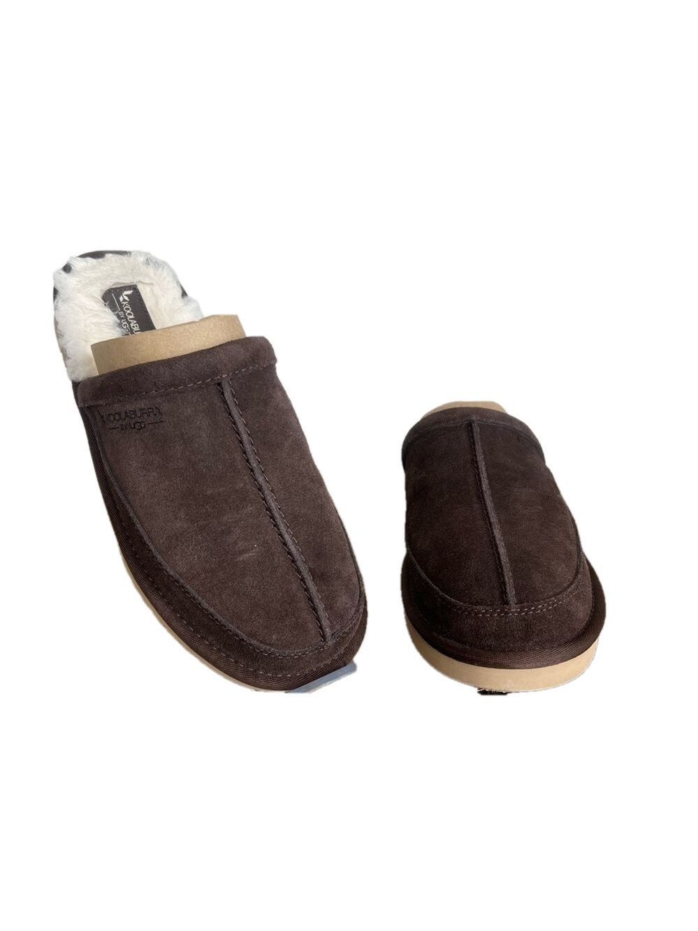 Koolaburra by Ugg Bordon Men's Brown Slip On Scuff Slipper Size 8 SKU#24167